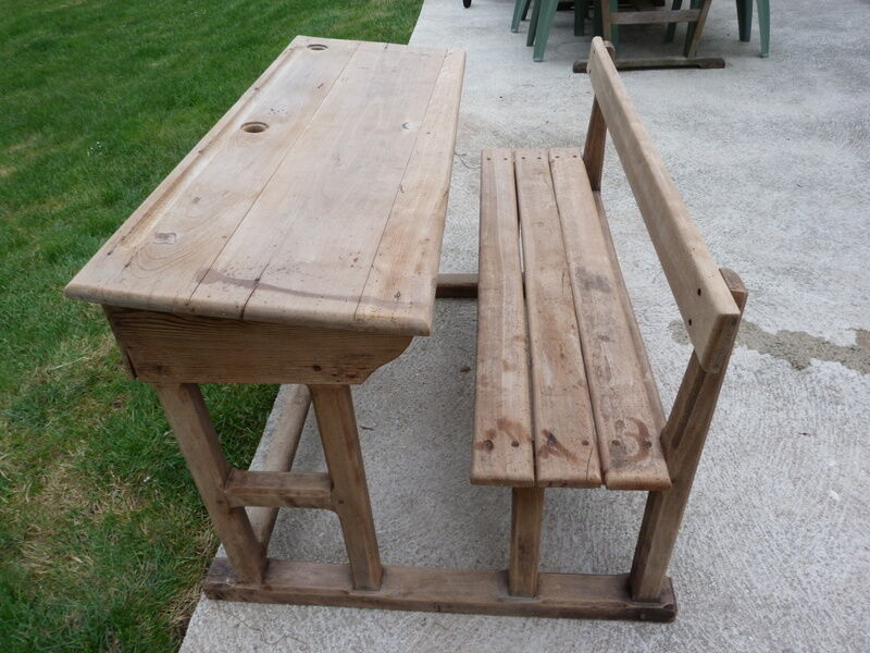 Office-school desk double