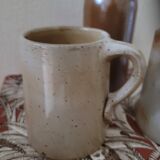 Two marsh stoneware cups