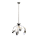 Lampe de plafond en acier par Francesco Fois pour Reggiani, Italie, 1960s