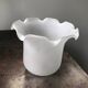 antique tulip lampshade in frosted glass