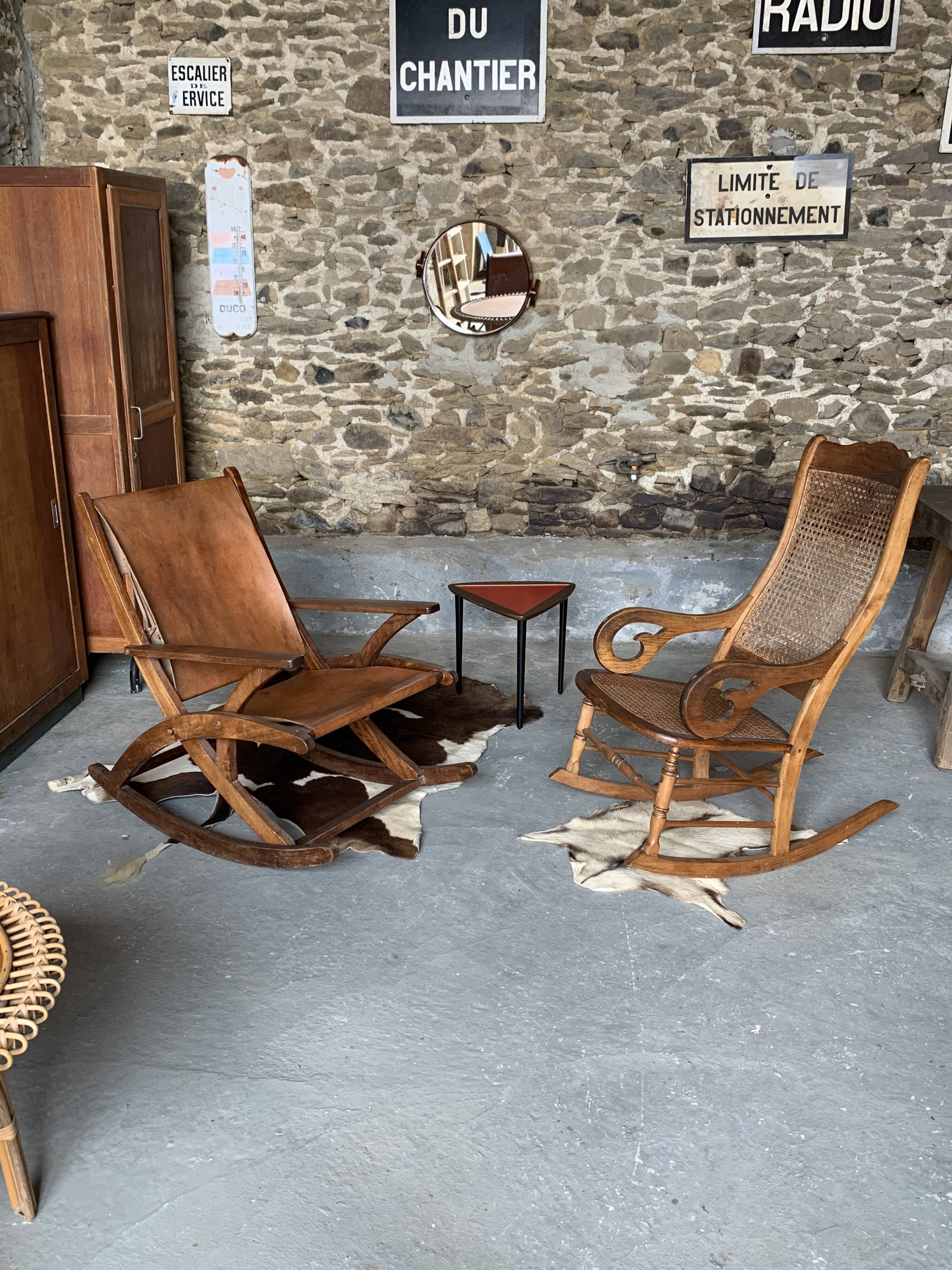 rocking-chair - wood and canning