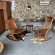 rocking-chair - wood and canning