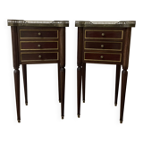 Pair of Louis XVI Style Bedside Tables