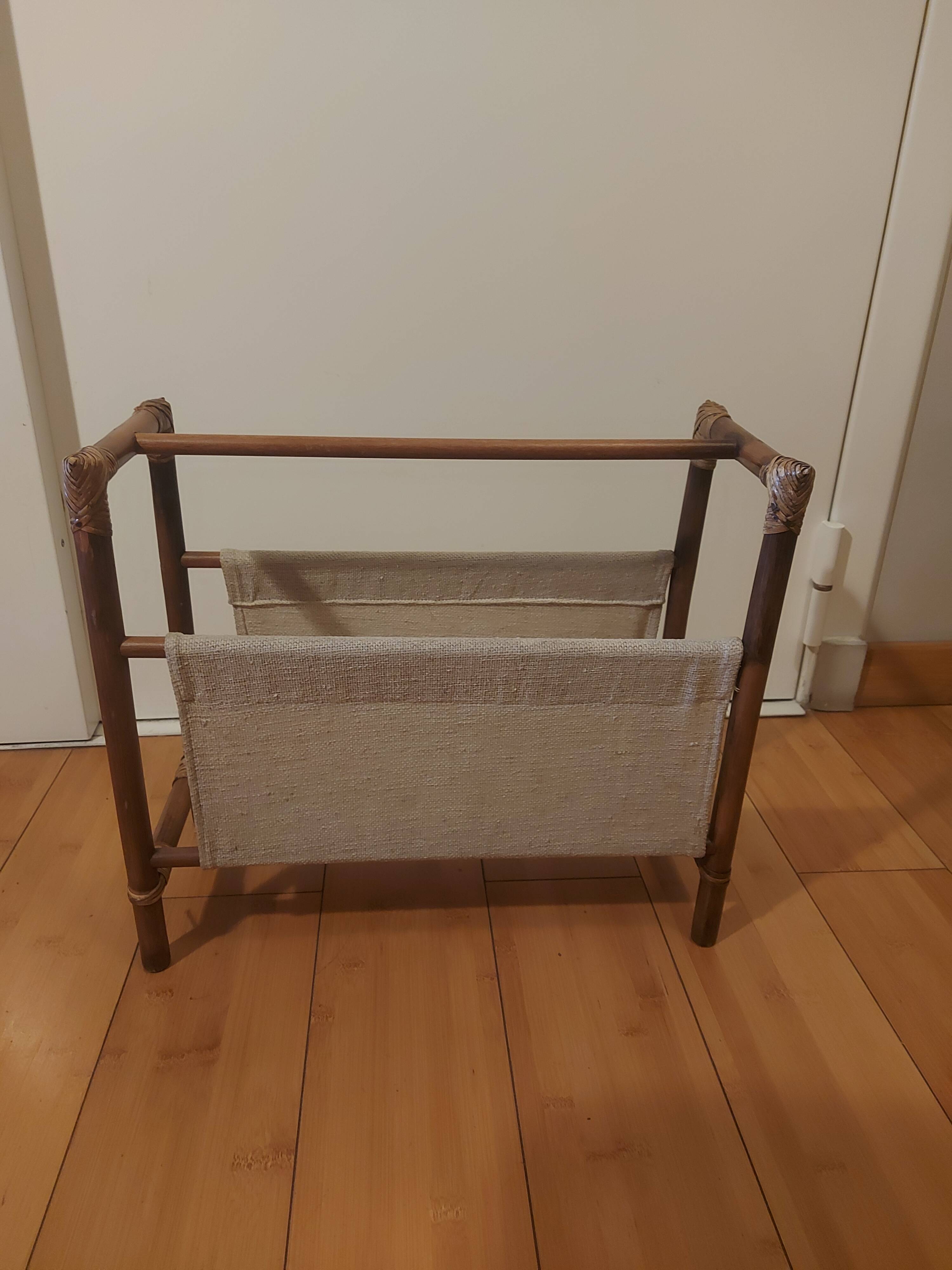 RATTAN MAGAZINE DOOR