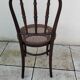 Old caned bistro chair fischel