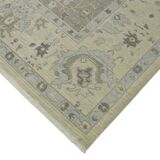 Tapis Oushak turc fait main 256 cm x 346 cm