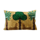 Coussin tigre design ikat