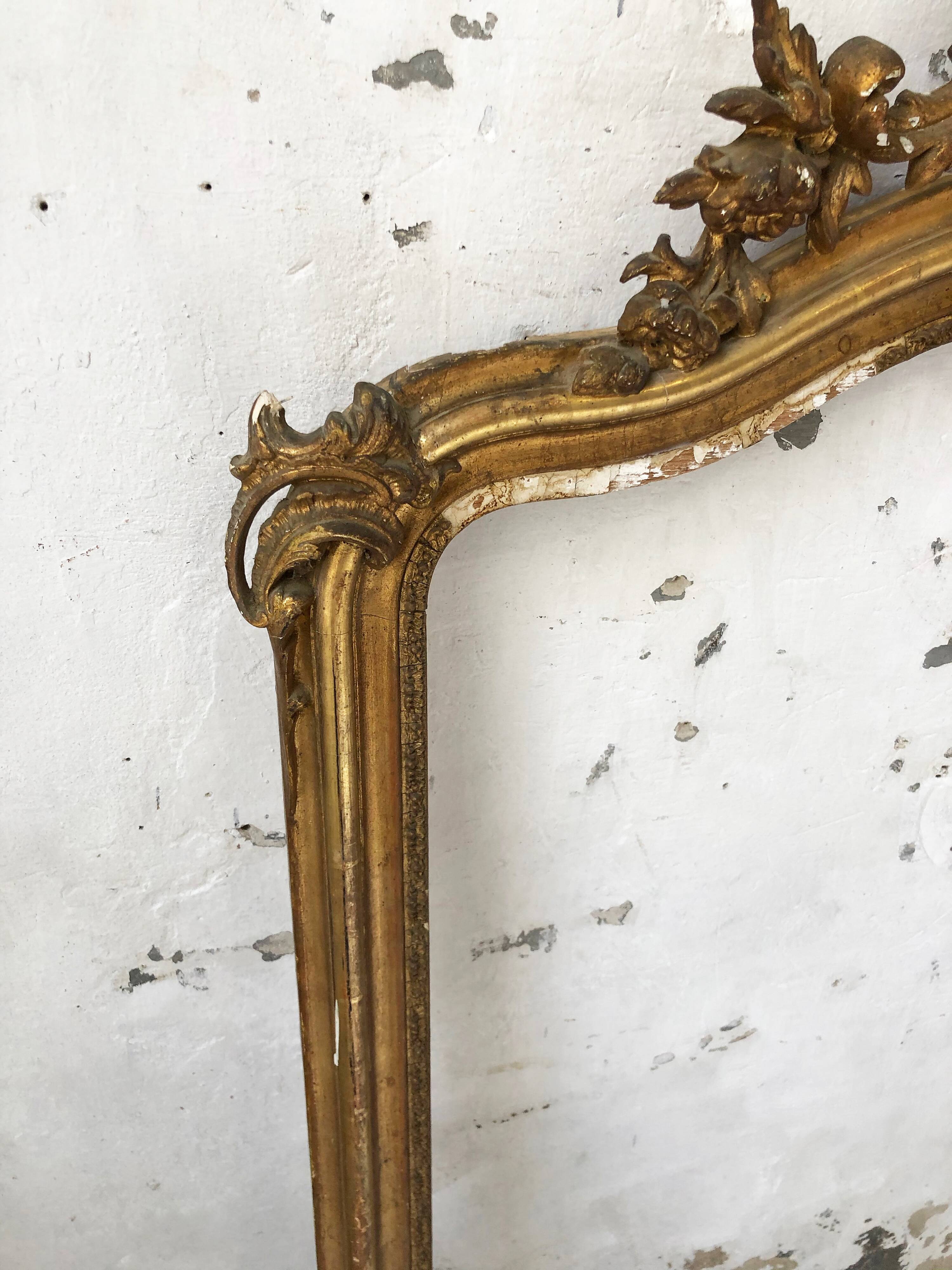 Louis XV Rock mirror frame