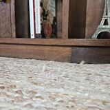 Low walnut Art Deco furniture