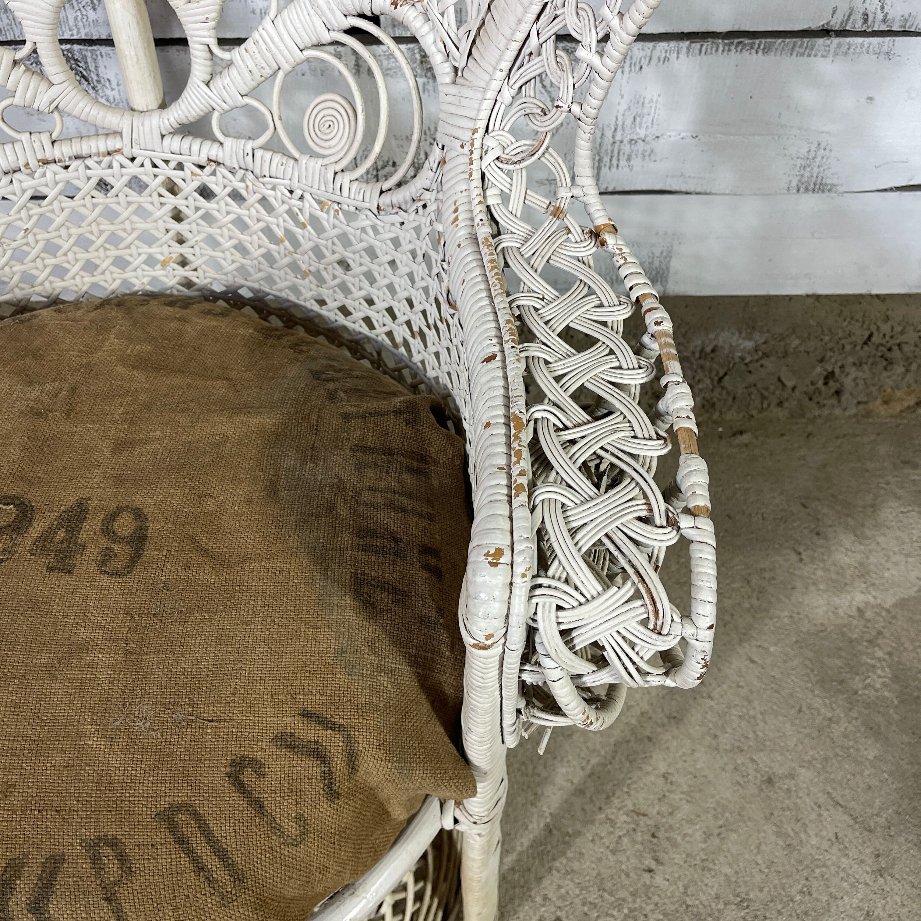 Emmanuelle Peacock armchair