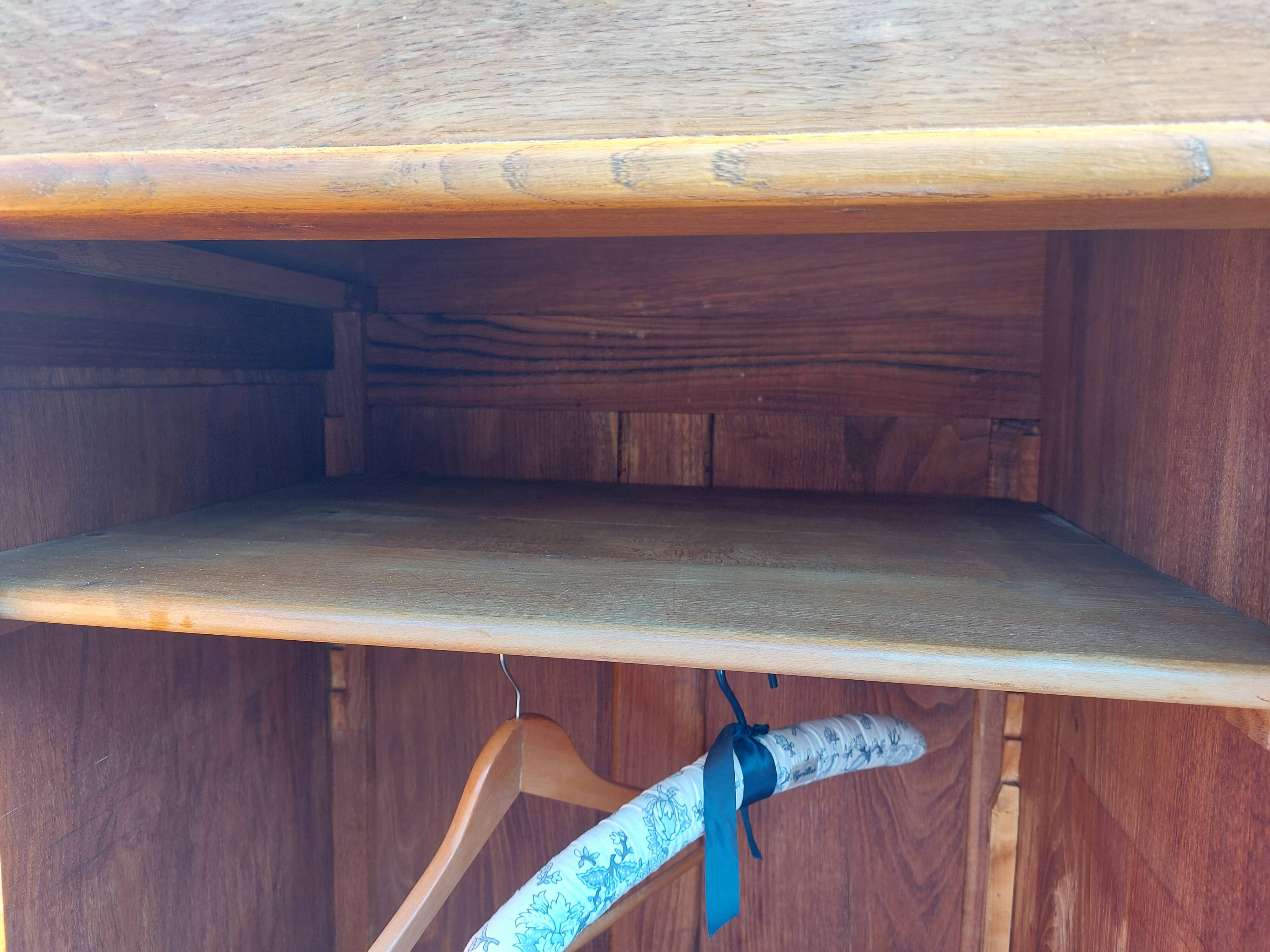 Parisian wardrobe, triple function (wardrobe, chest of drawers, cupboard), 1940s.