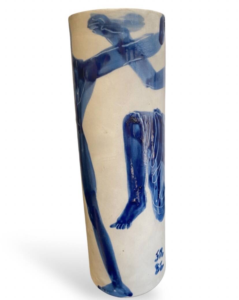 Vase with dancers - silvia radu