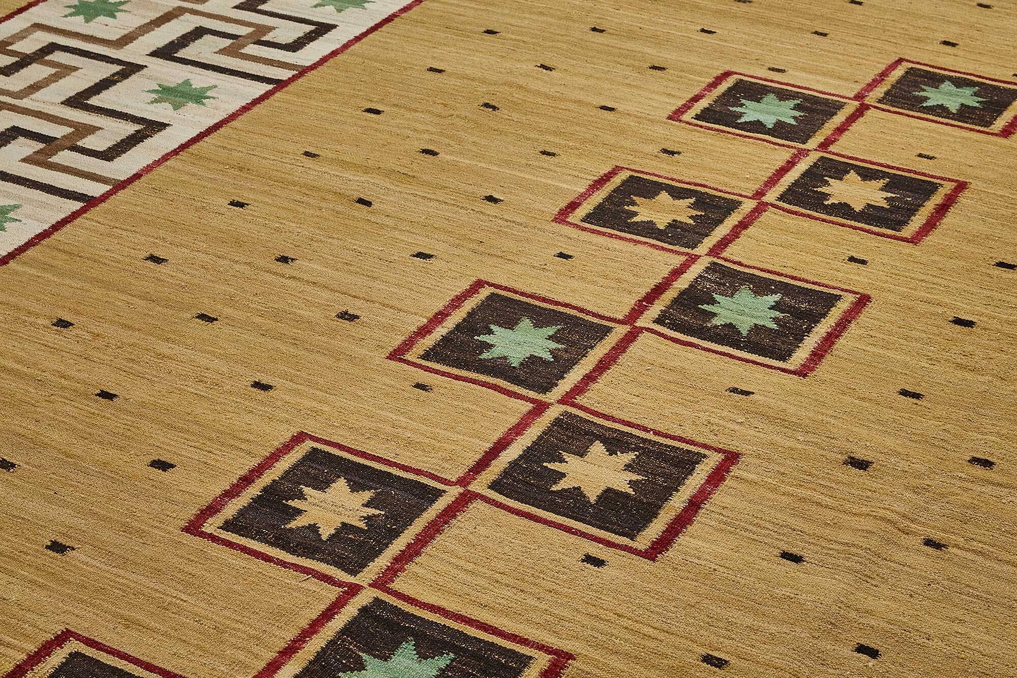 Contemporary Tribal Decorative Kilim 310 cm x 415 cm