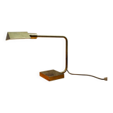 Lampe d'écriture en ottone années '70