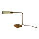 Lampada da scrivania in ottone anni '70