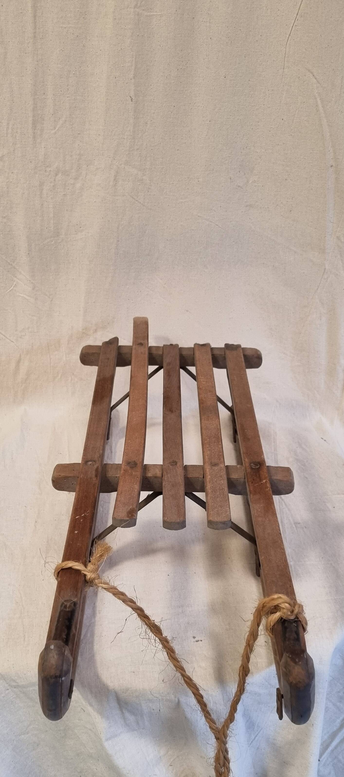 Wooden sled