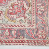 Red & Cream Classic Turkish Vintage Rug, 205x310Cm