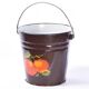 Vintage enameled bucket