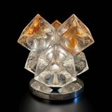 Lampe cubes en verre de stella par poliarte verona desing albino poli " 197