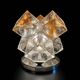 Lampe cubes en verre de stella par poliarte verona desing albino poli " 197
