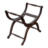 Curule stool without seat