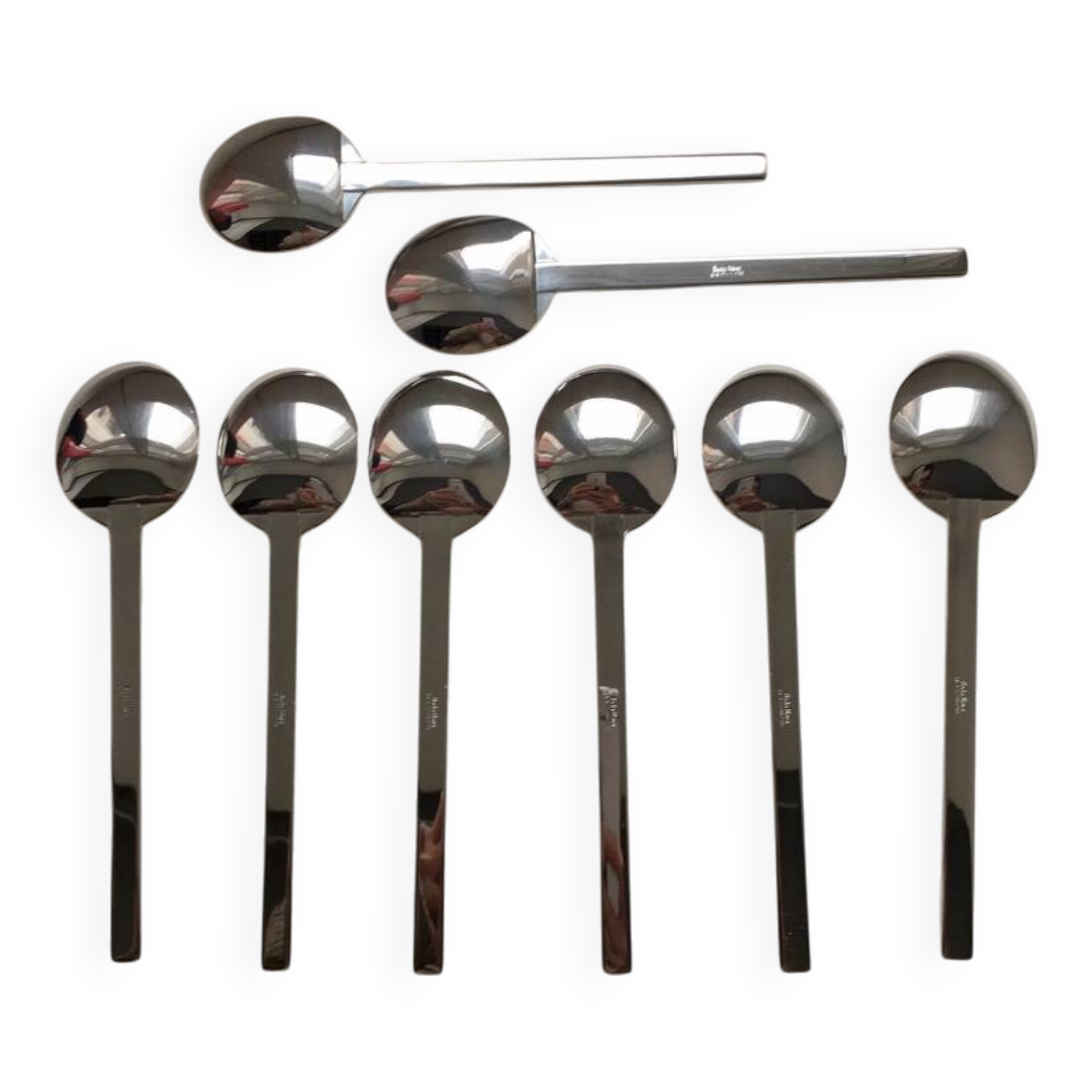 8 new vintage Stockholm Boda Nova spoons