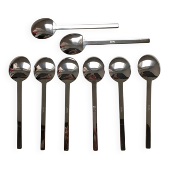 8 new vintage Stockholm Boda Nova spoons
