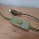 Wooden lamp foot
