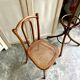 Chair 56 in arched beech and canning by Michael Thonet for Thonet Wien