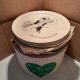 6 dessert plates " Les Parisiennes de Kiraz "