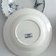 4 deep plates ironstone butterflies "Carmen" Sarreguemines