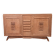 Buffet dresser sideboard bleached oak 1940 art deco