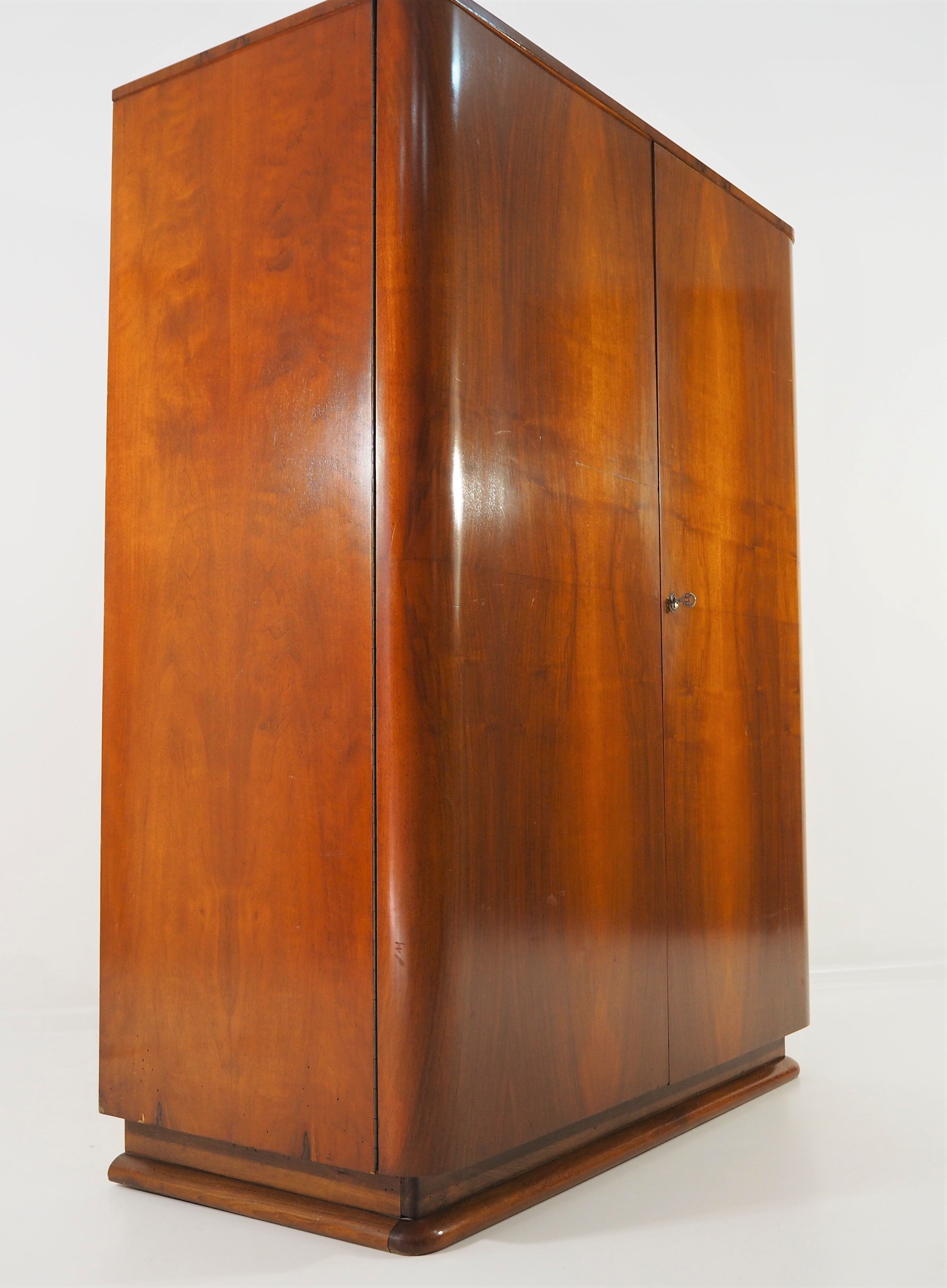 Wardrobe by Jindřich Halabala for UP Races, 1950s