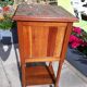 Pitchpin bedside table
