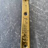 Paire d'applique sirène en bronze Guillemard