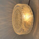 Mid-century round flush mount or wall light, 1970