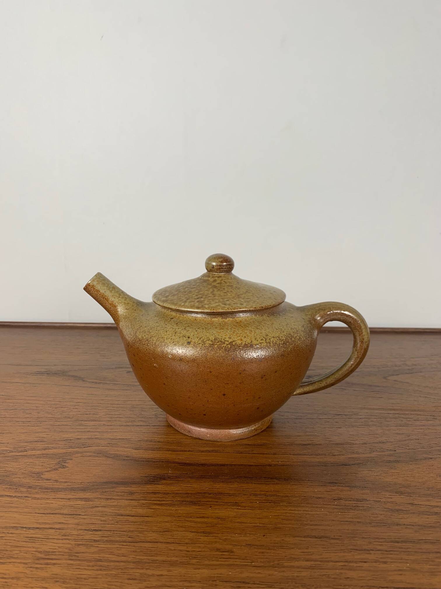 Original stoneware teapot, 1960s
