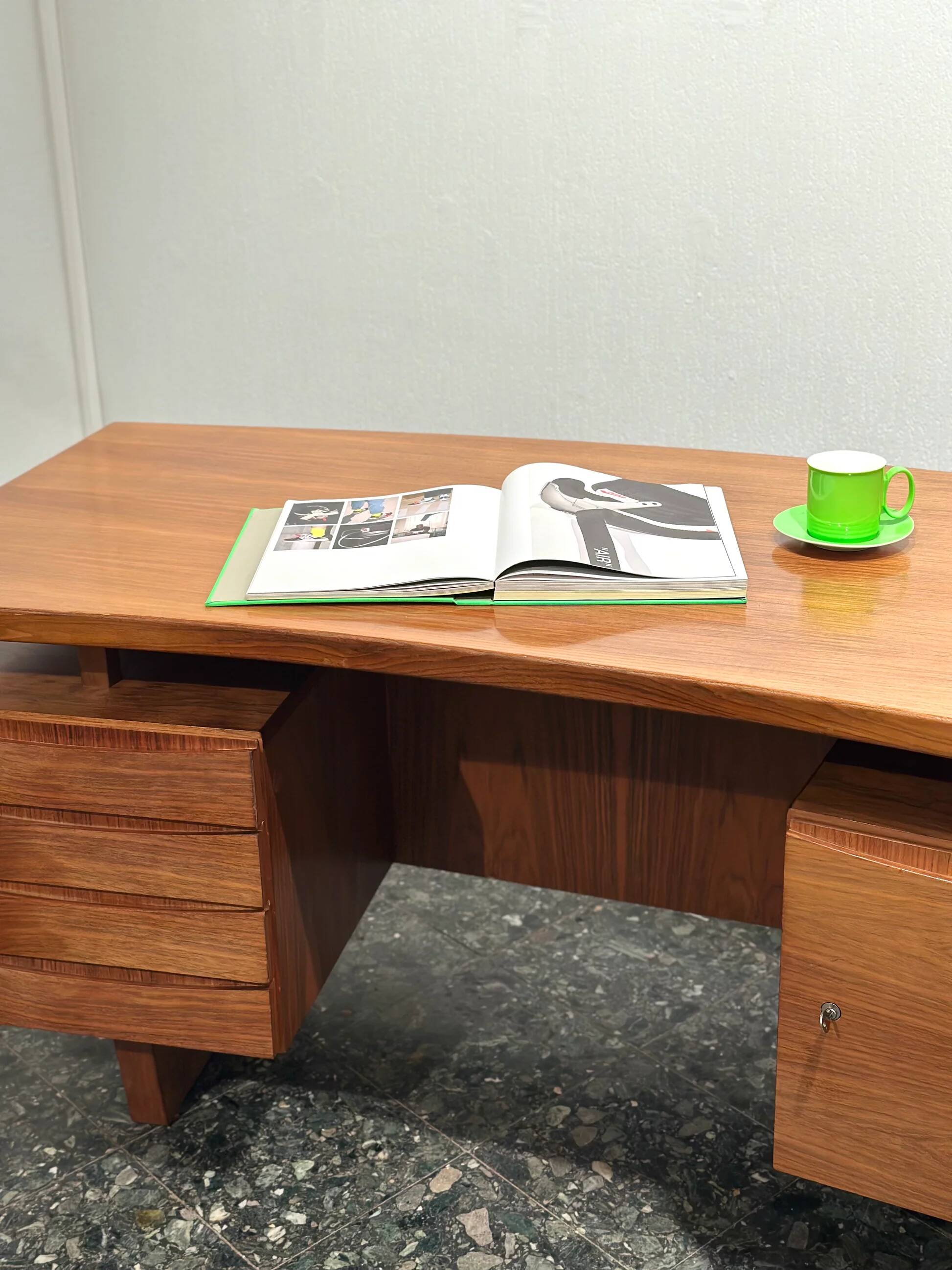 Midcentury Teak Danish executive desk