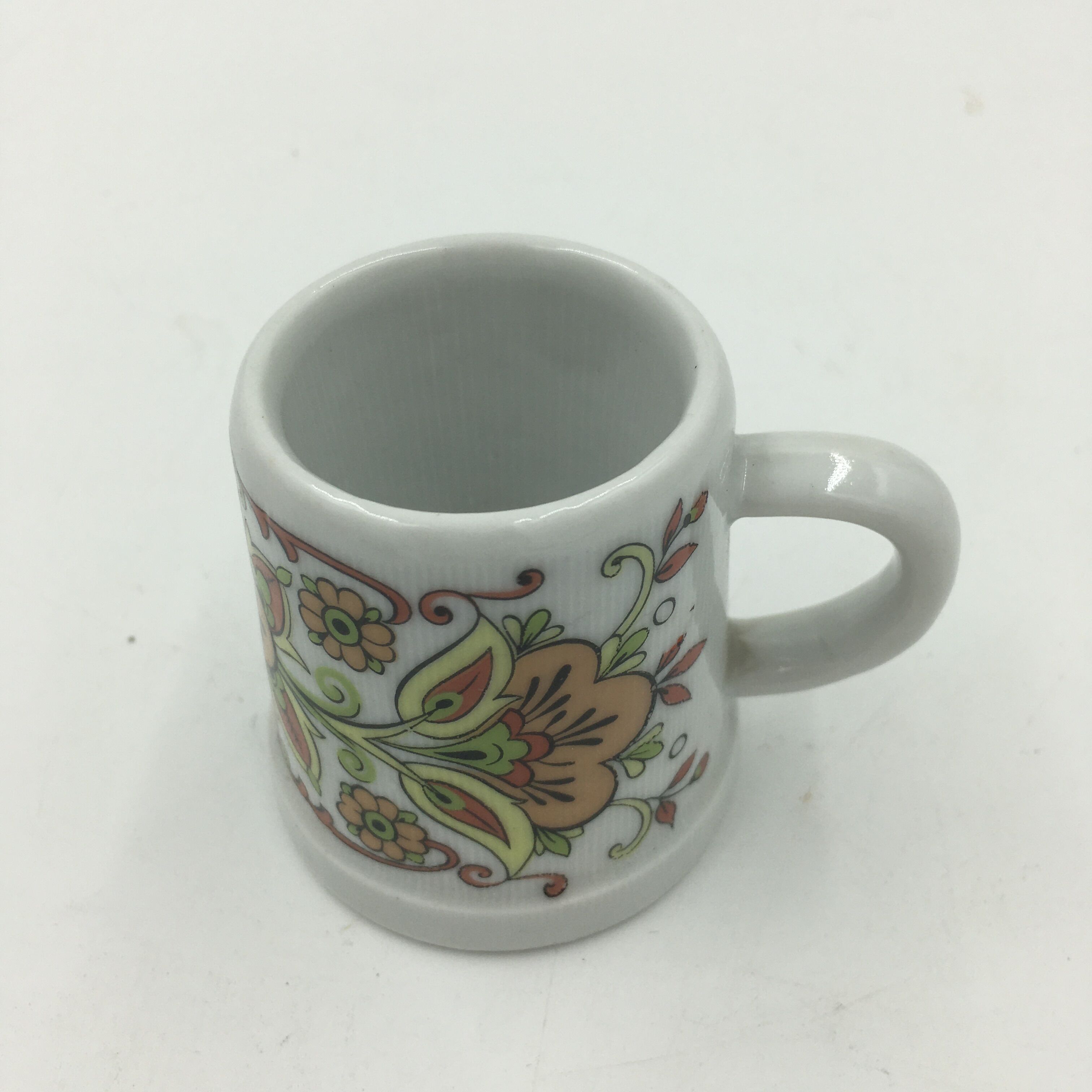 Set of 5 ceramic drip glasses