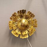 Brutalist wall light. Designed by Danish Svend Aage Holm Sørensen for his own company in the 1960s.