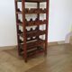 Solid wood wine rack