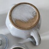 Stoneware tea set with swan decor – Hygge & Lagom spirit