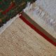 Tapis vintage fait main Gabbeh du Moyen-Orient 140cm x 215cm (1960s)