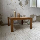 Solid elm coffee table Maison Regain