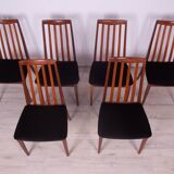 Teak Dining Chairs by Leslie Dandy for G-Plan, 1960s, Set of 6