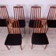 Chaises de salle à manger en teck par Leslie Dandy pour G-Plan, années 1960, lot de 6