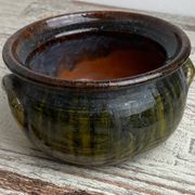 Bonbonniere en terre cuite vernissée