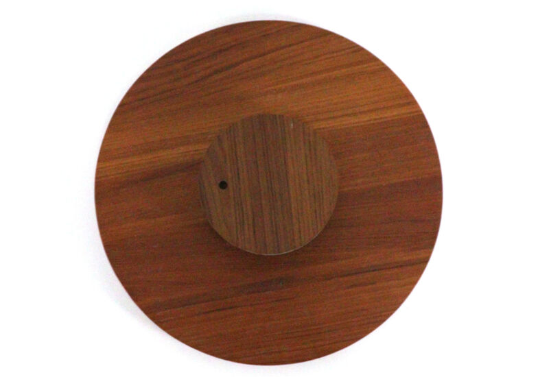 Lazy Susan teak rotating tray in teak - danish design