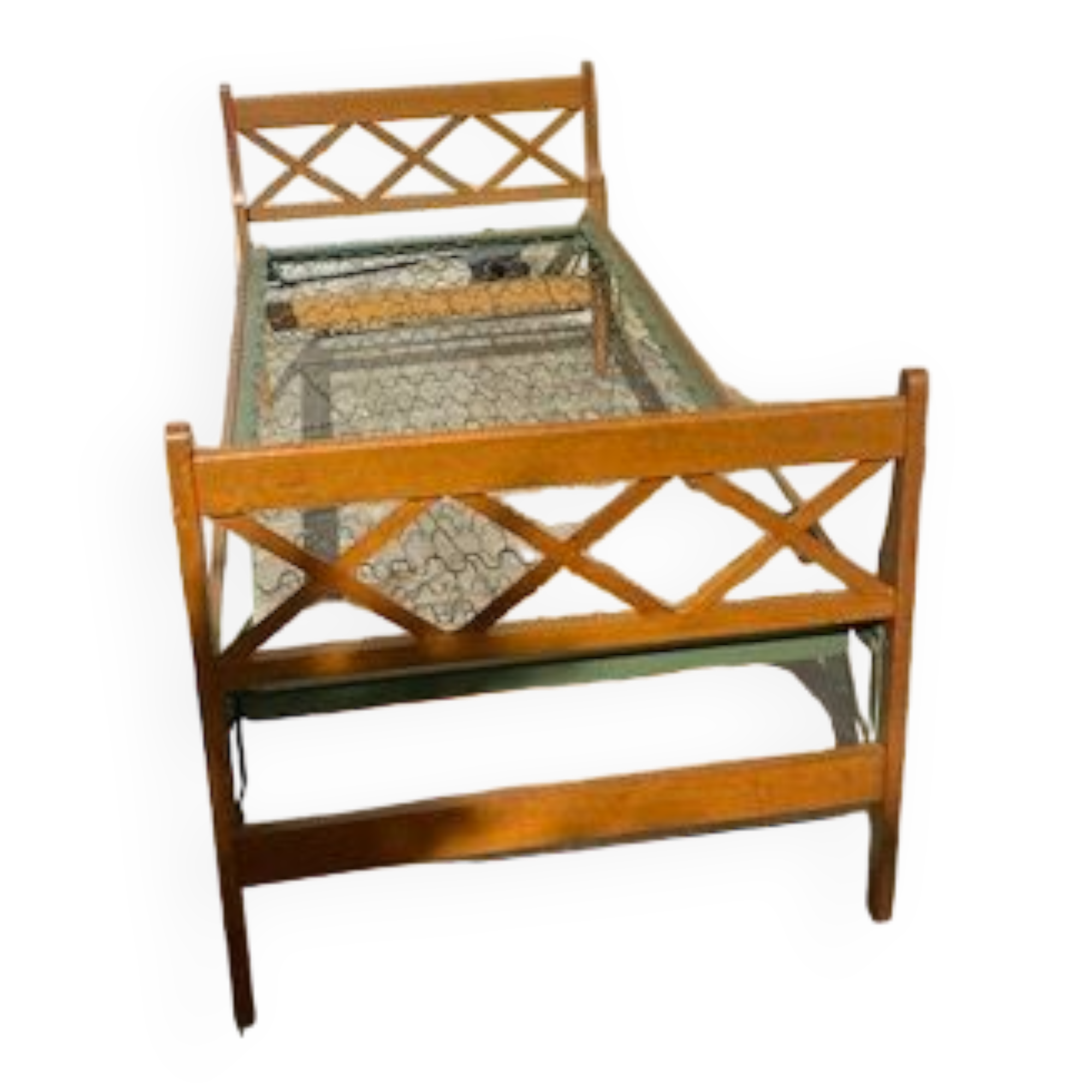 Single bed 1 person 70s