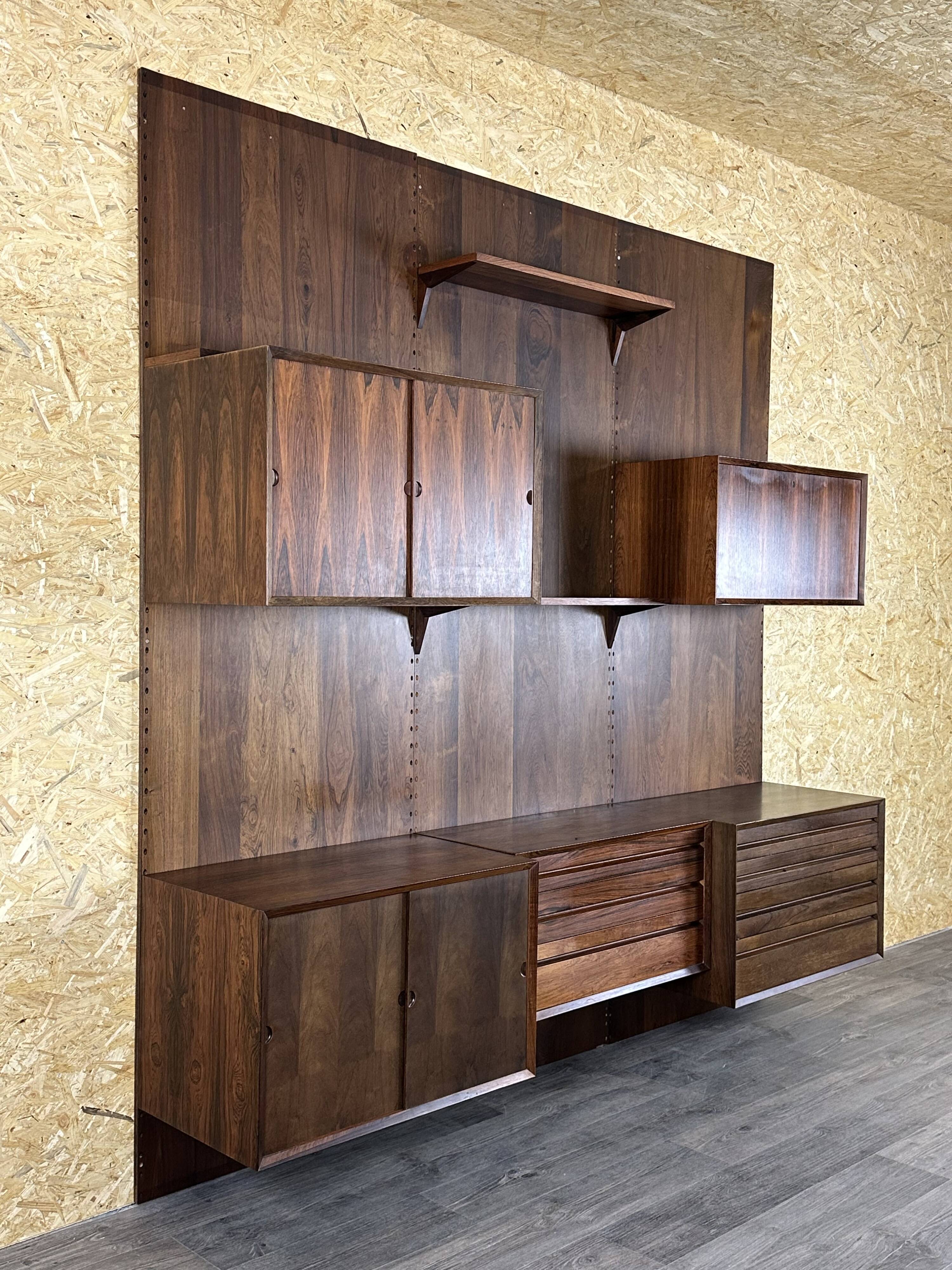 1960s 1970s Rio Rosewood Shelving System by Poul Cadovius for Cado Denmark